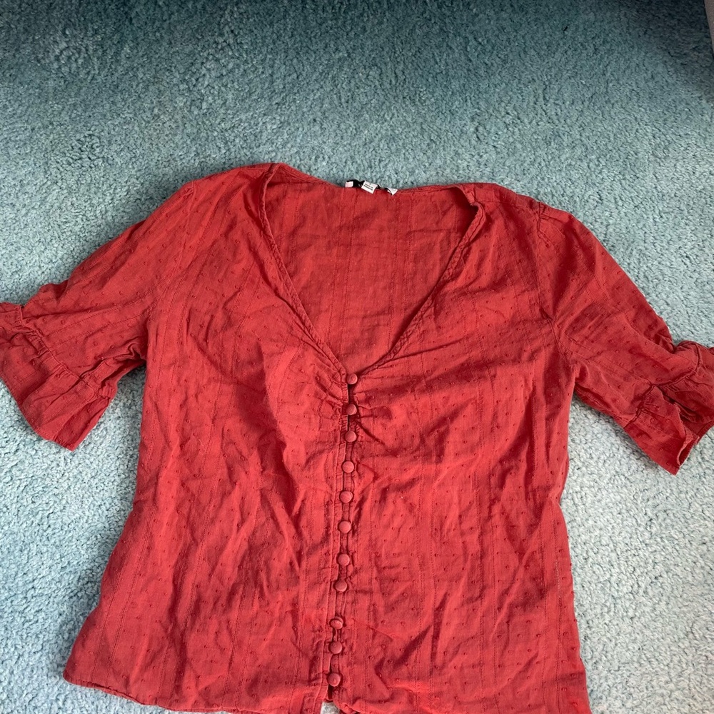 Madewell button up top